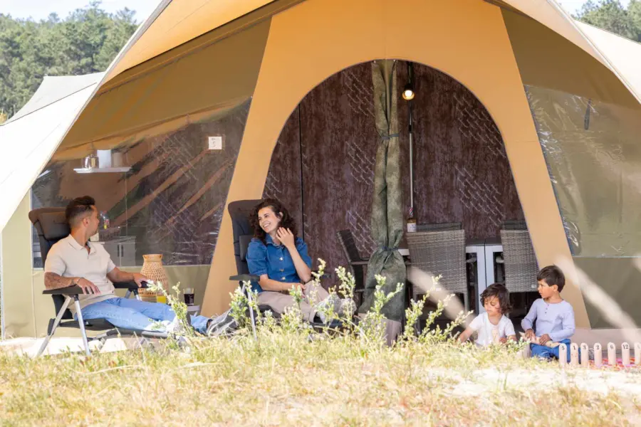 Duynlodge glampingtent ameland duinoord