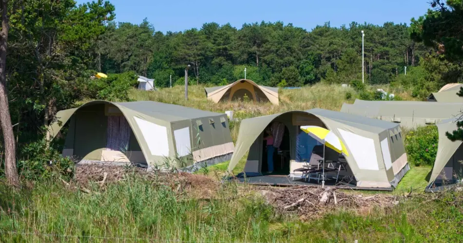 Sunlodge tenten strandcamping duinoord ameland