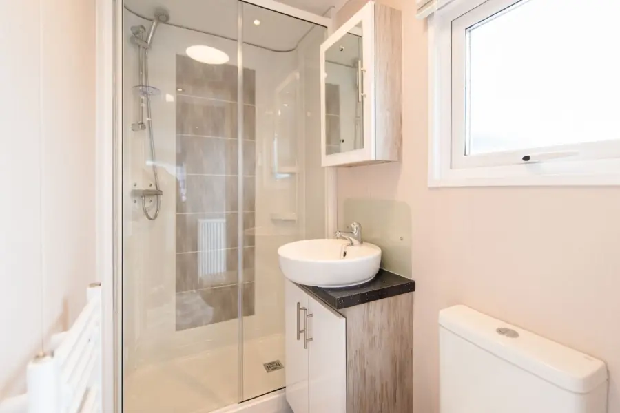 Chalet 298 phoenix badkamer duinoord ameland