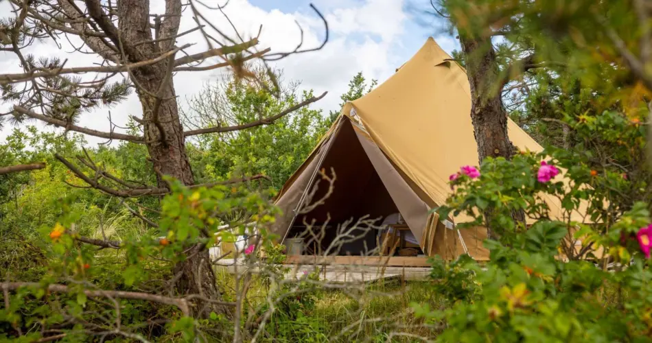 Bell escape tent duinoord ameland