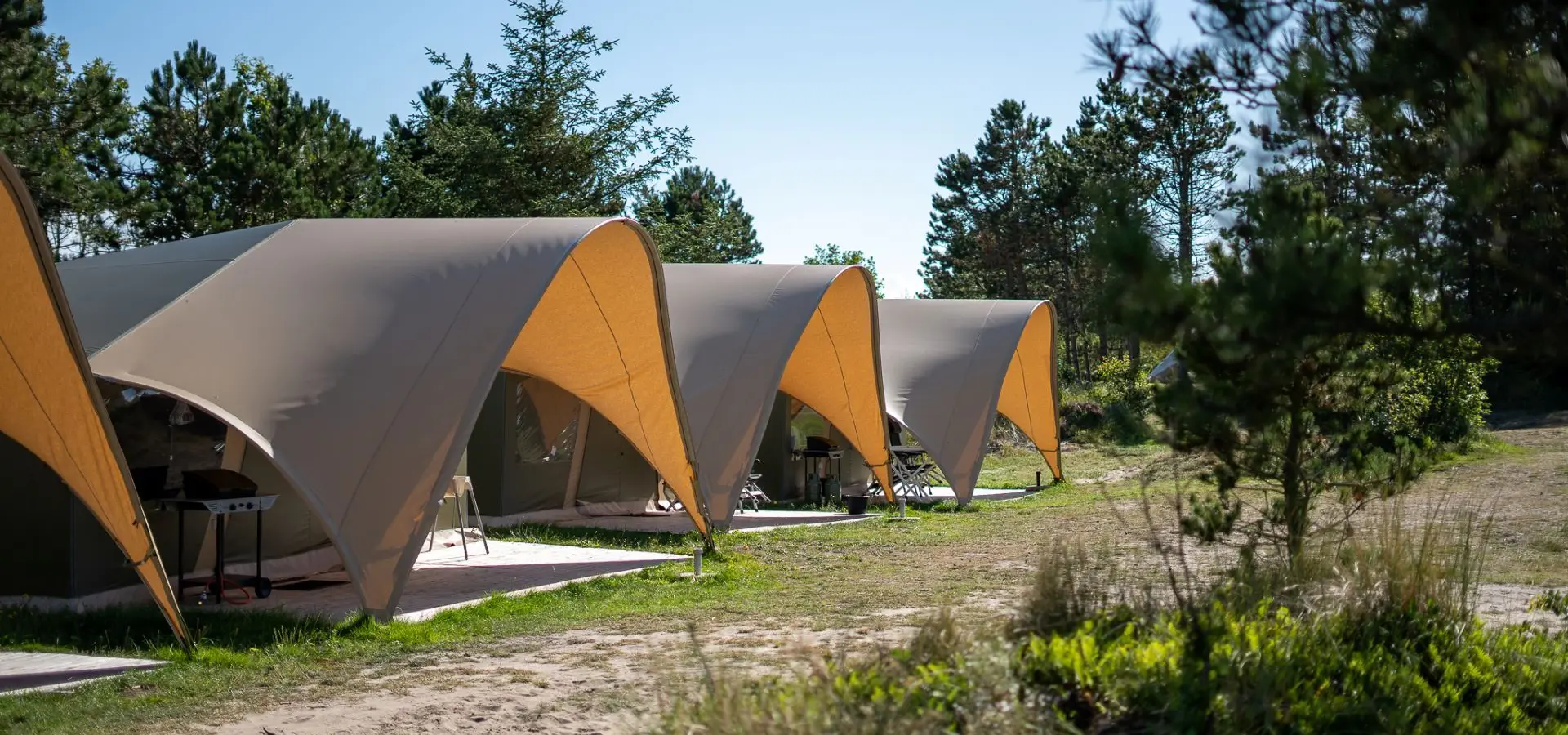 Huurtenten Duynlodge Strandcamping Duinoord