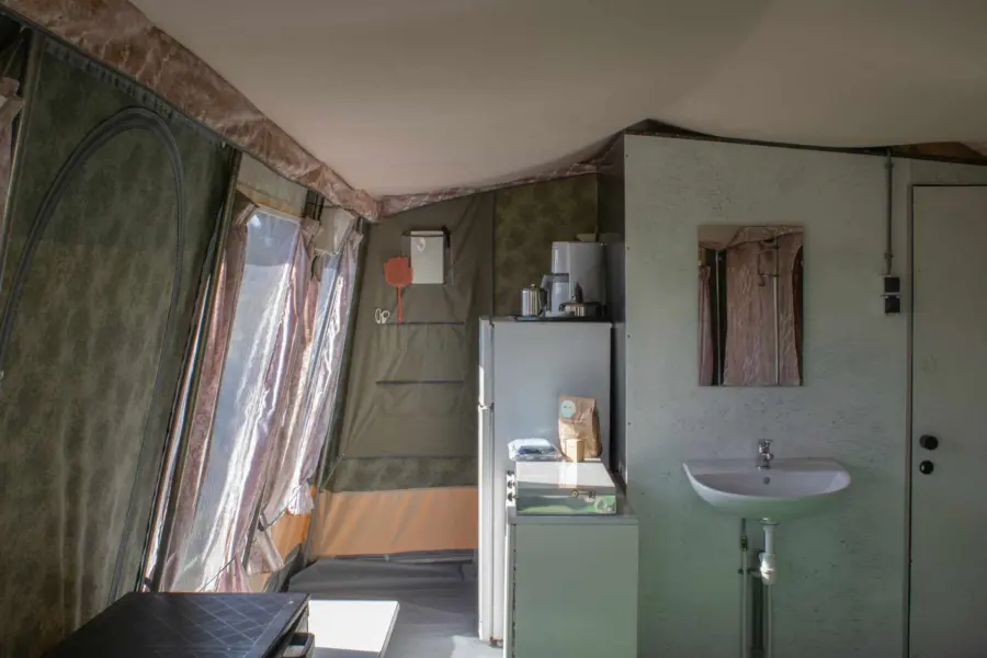 Glamlodge tent inrichting duinoord