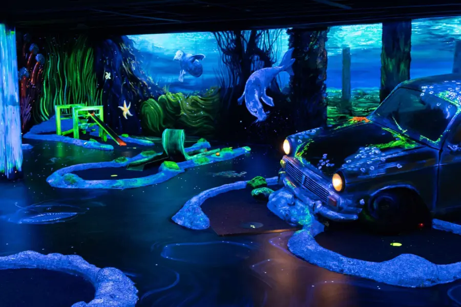 Indoor golf avonturengolf
