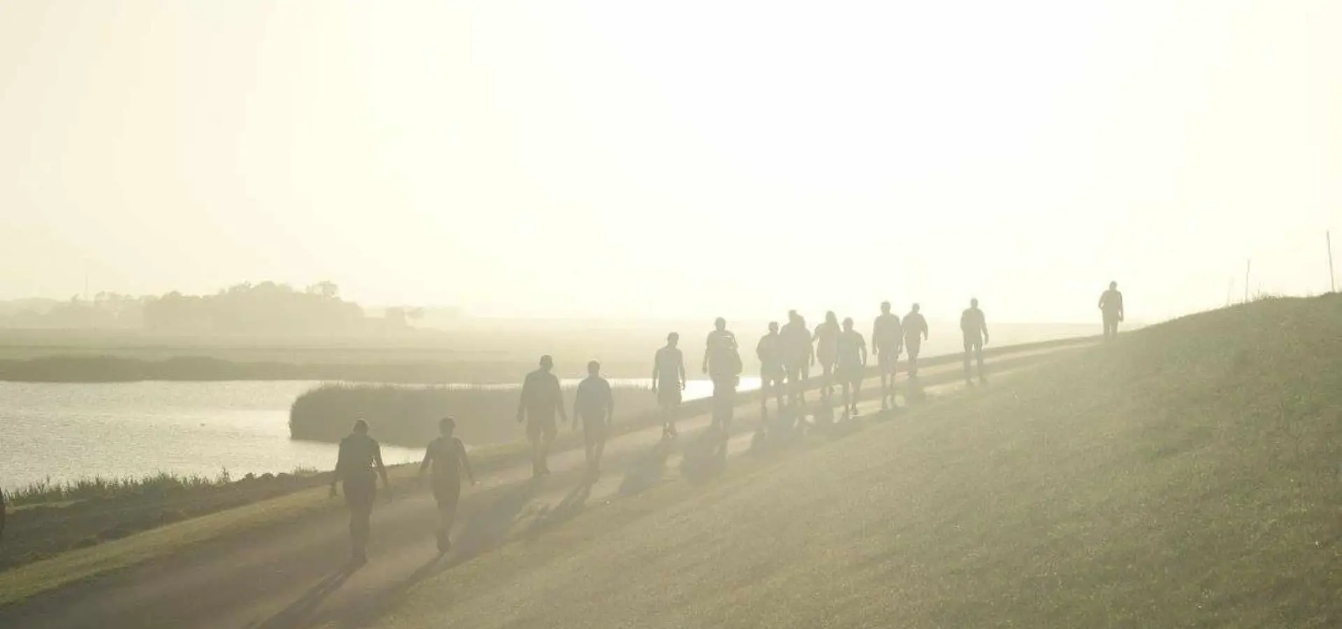 Rondje ameland wandelen dijk