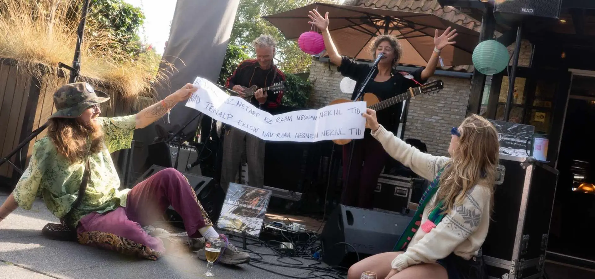 Horizontoer muziek optreden Ysa Creative Studio