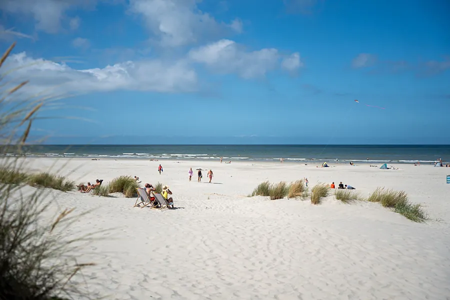 Camping duenen ameland strand